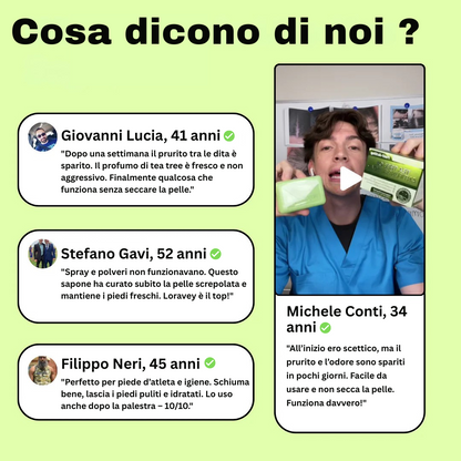 Selavie® - Sapone Antimicotico contro il Piede d’Atleta